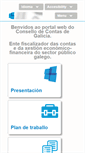 Mobile Screenshot of consellodecontas.es